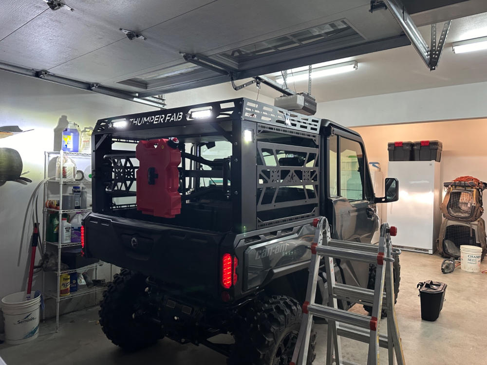 Can-Am Defender Ultimate Bed Rack - Customer Photo From Paul Hedgpeth