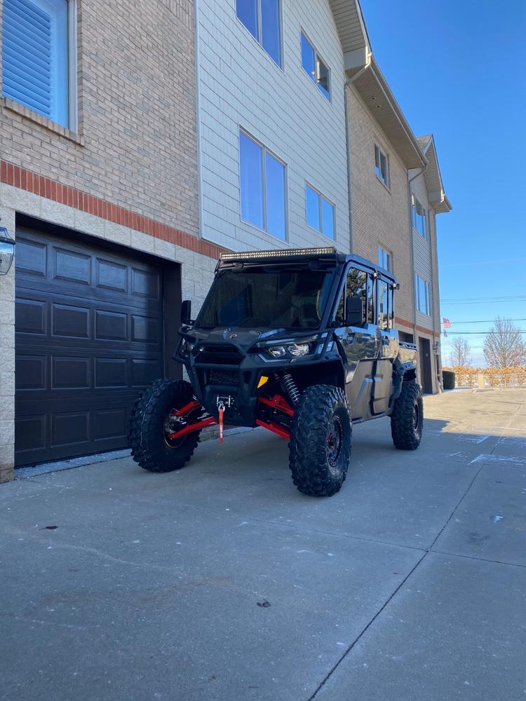 Defender Long Travel Suspension Kit (Non-Installed) - Customer Photo From Mark Grieser