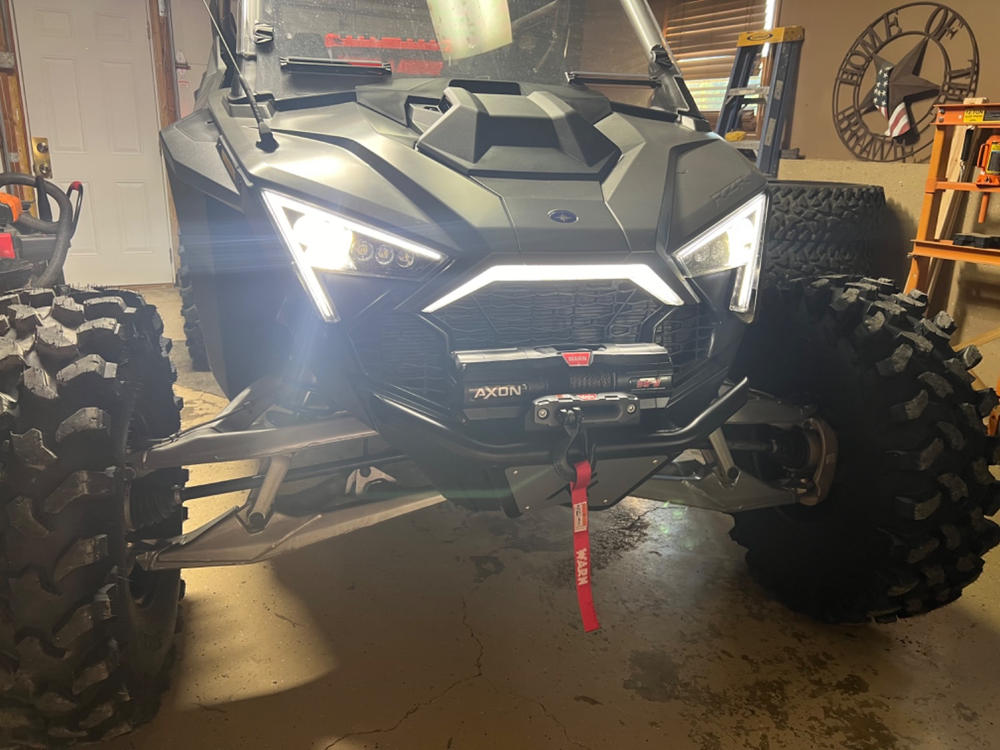 Polaris RZR PRO R / Turbo R Front Winch Bumper - Customer Photo From samuel Swetnam