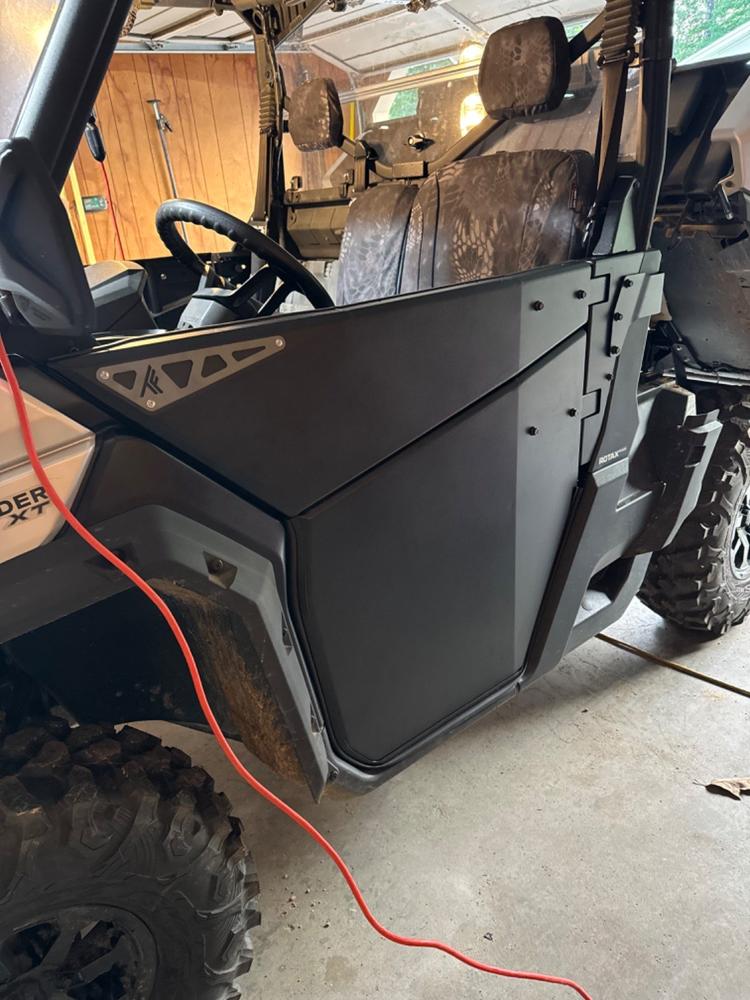 Can-Am Defender Half Doors (Single Cab / Front) - Customer Photo From NATHAN BENNETT