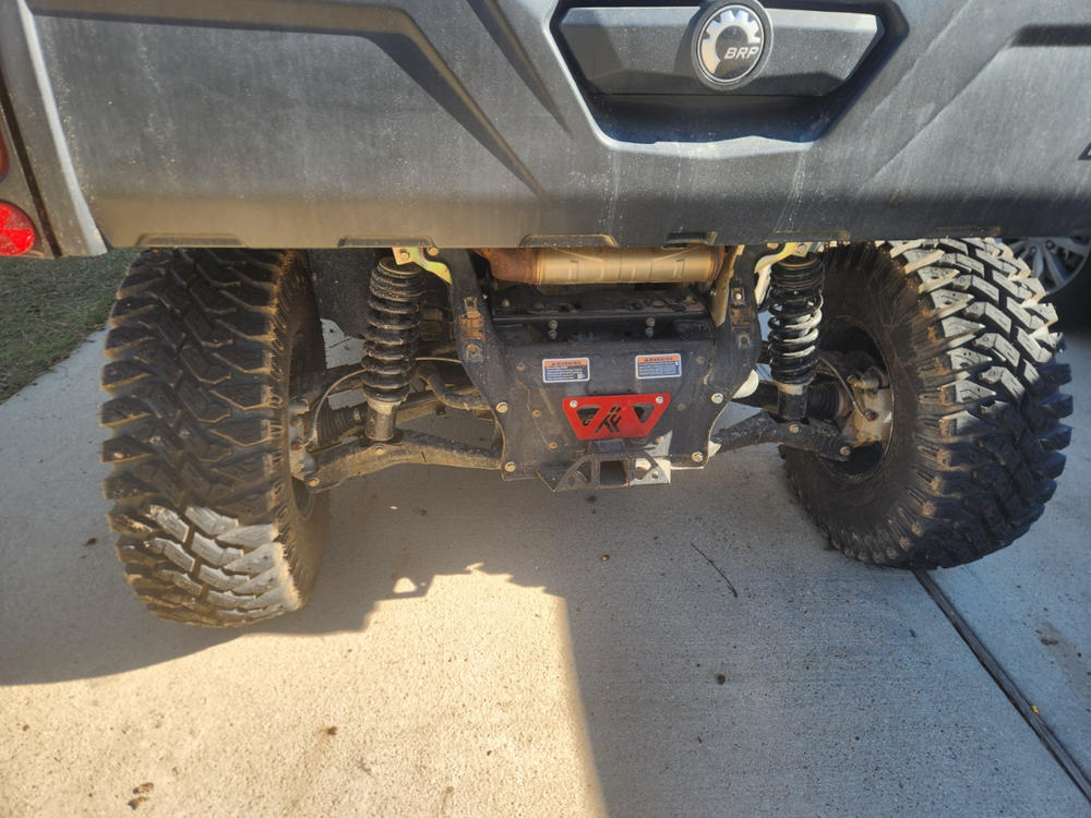 Can-Am Defender Bracket Lift Kit for TF041203.F Forward Control Arms (64 Inch) - Customer Photo From John Kimble