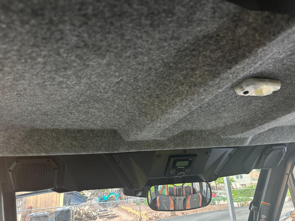 DEFEND17-STG1 | Complete Audio Roof System for Select 2017+ Can-Am Defender Models - Customer Photo From Greg Westbrook