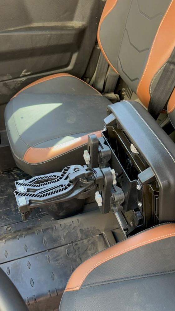 Defender Hidden Gun Mount  V2 - Customer Photo From Falcon Mangold