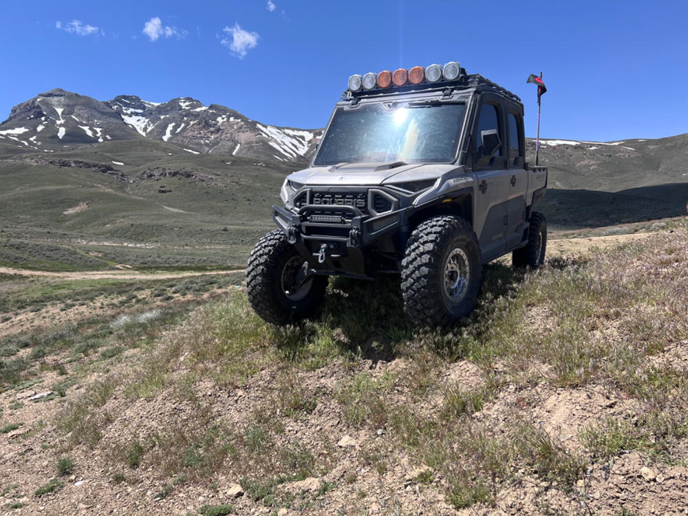 TF231902 | Polaris Ranger 1500 XD Roof Rack (CREW) - Customer Photo From Preston Stevenson