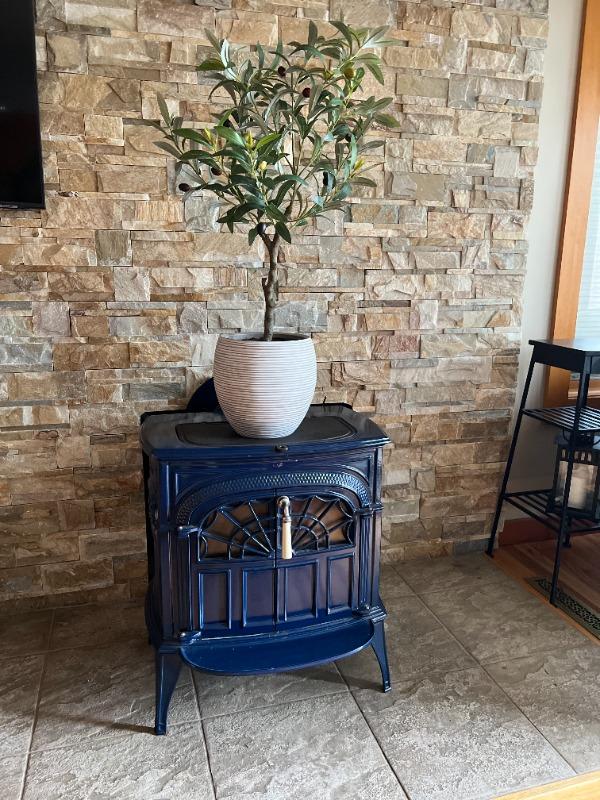 Premium Faux Olive Tree w/pot, CG Hunter