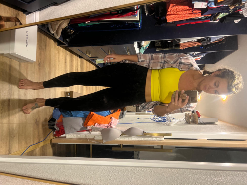 Reluna Cropped Brami Black - Customer Photo From Chelsea Vecchio