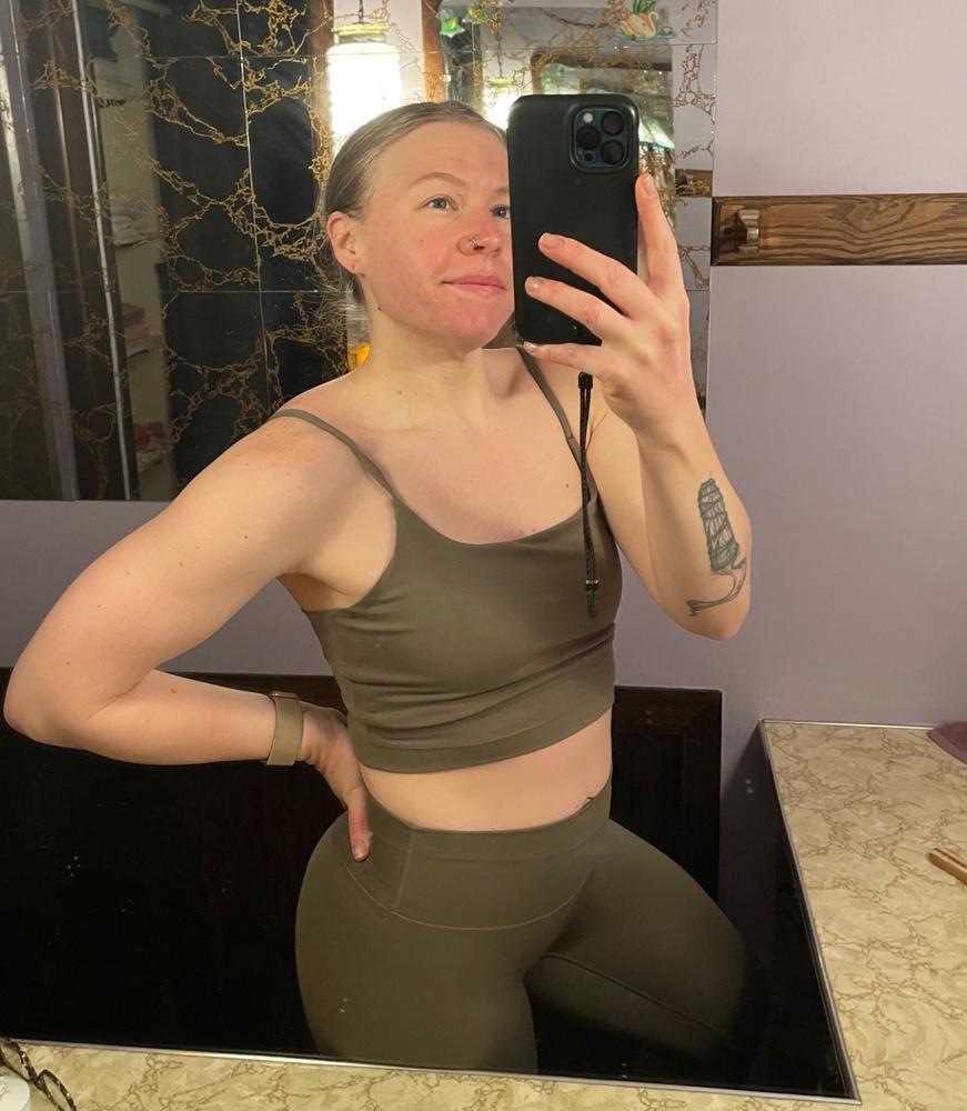 Reluna Cropped Brami Lizard - Customer Photo From Allyse Taylor