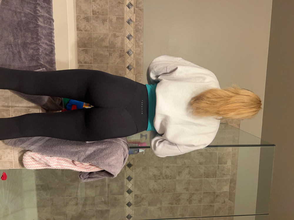 RecStretch™ Original Sculptseam® Legging Black - Customer Photo From Carrie Bogart