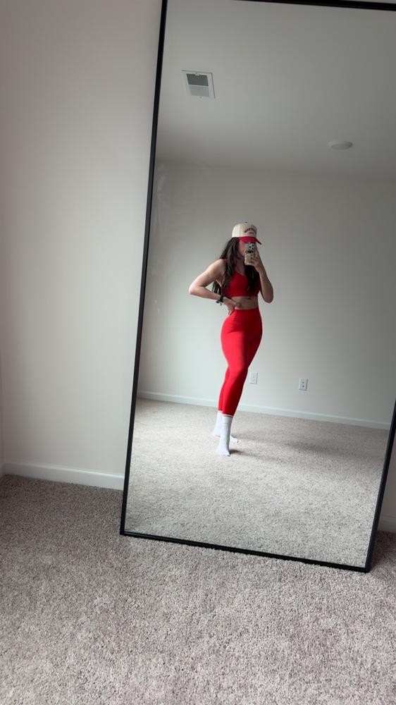 RecStretch Radiate Bra Cherry - Customer Photo From Kelly