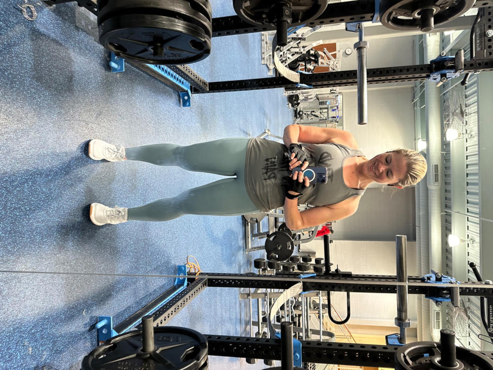 RecStretch Define Sculptseam® Jumpsuit Bright Violet - Customer Photo From Elisabeth Cackowski
