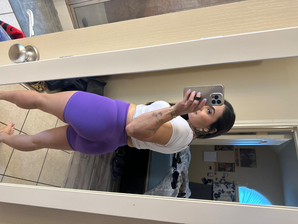 RecStretch Perform Bra Pastel Lilac - Customer Photo From Megan Ballard