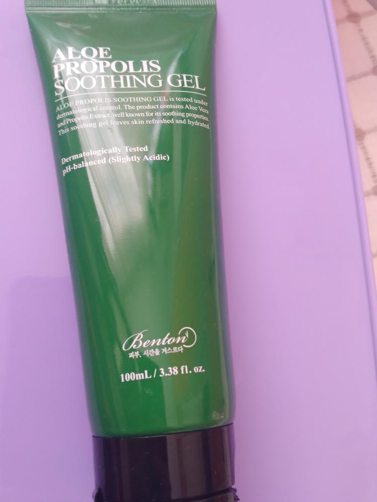 Benton Aloe Propolis Soothing Gel - Aloe & Propolis İçeren Cilt Yatıştırıcı Jel - Customer Photo From Berivan 