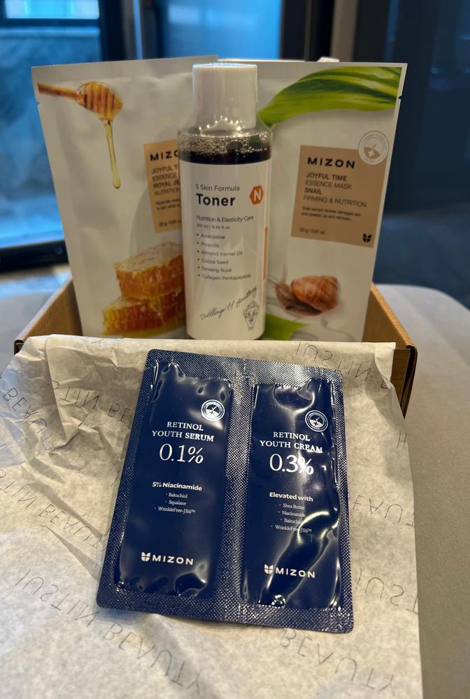 Mizon Joyful Time Essence Mask Snail - Salyangoz Maskesi - Customer Photo From Burcu