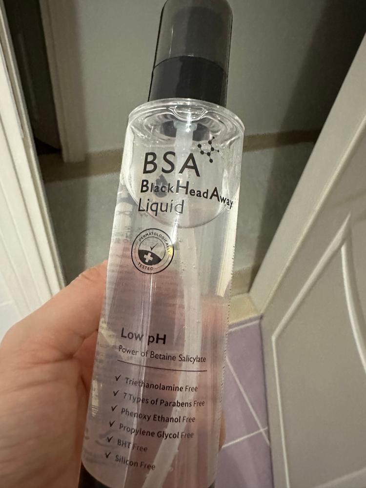 Mizon Bsa Blackhead Away Liquid - Siyah Nokta Kimyasal Peeling - Customer Photo From Songül Ü.