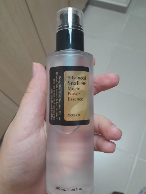 Cosrx Advanced Snail 96 Mucin Power Essence 100ml - Salyangoz Ekstreli Esans - Customer Photo From Zeynep Ç.