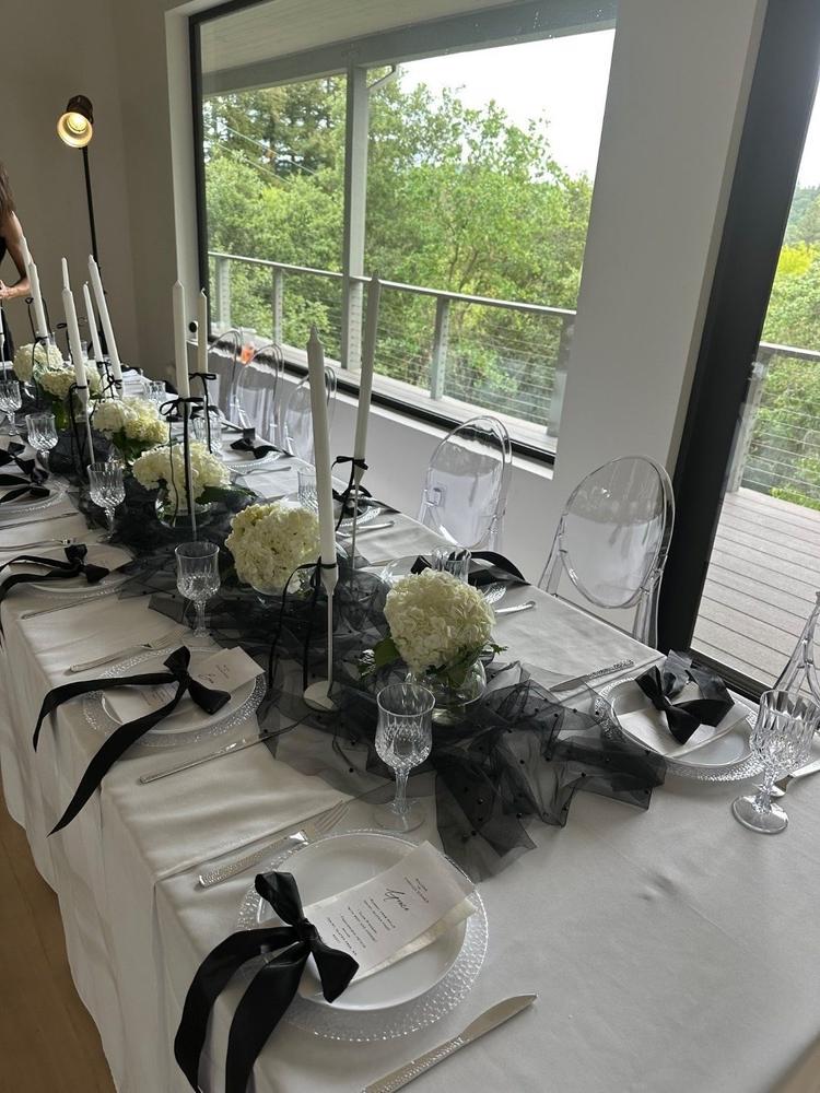 Ghost Dining Chair, Clear - Customer Photo From Oxana Emmerikh