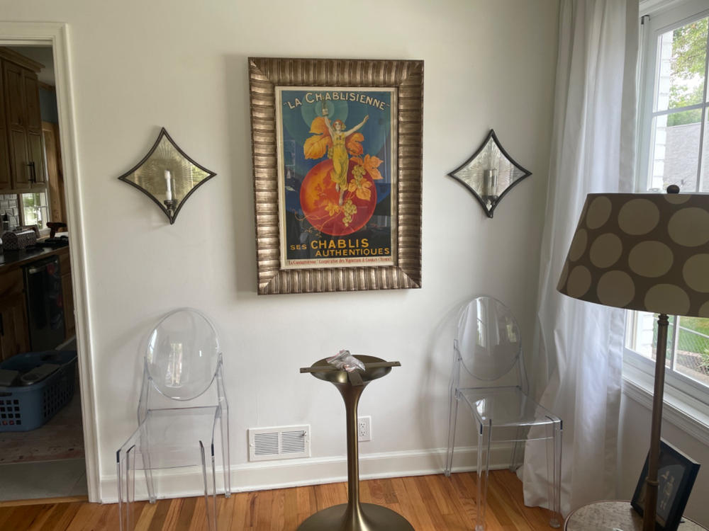 Ghost Dining Chair, Clear - Customer Photo From martha moreland