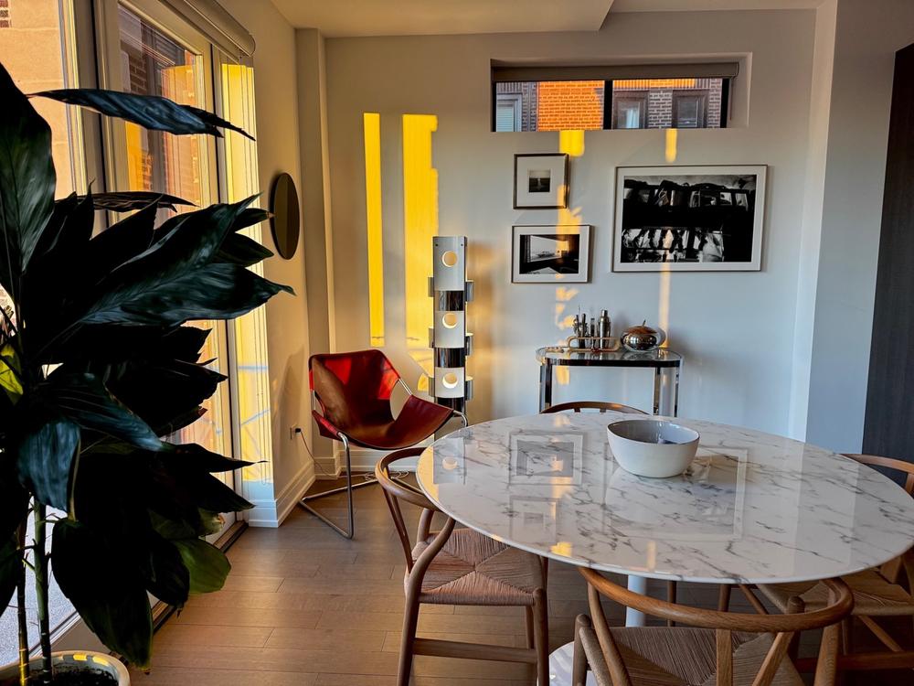 Tulip Marble Dining Table , 54" Round - Customer Photo From Anonymous
