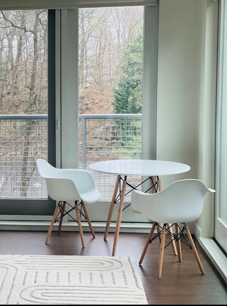 Eiffel Table Set, Steel Legs