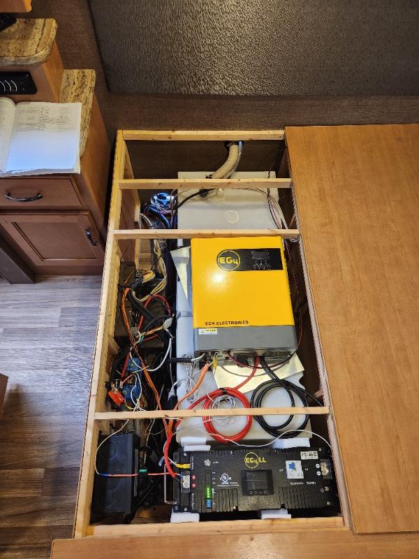 EG4 3kW Off-Grid Inverter | 3000EHV-48 | 3000W Output | 5000W PV Input | 500 VOC Input - Customer Photo From Kevin Bolz