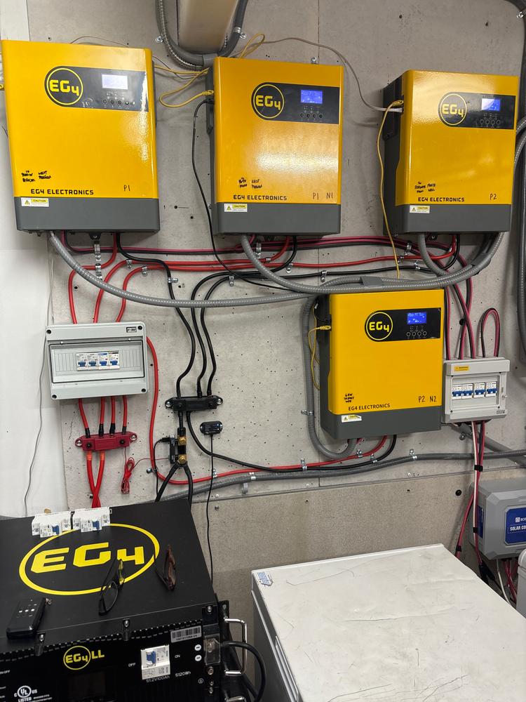 EG4 3kW Off-Grid Inverter | 3000EHV-48 | 3000W Output | 5000W PV Input | 500 VOC Input - Customer Photo From Diy Solar Guy