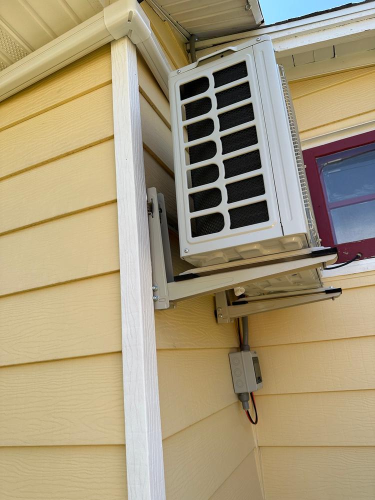 EG4 Hybrid Solar Mini-Split Air Conditioner Heat Pump AC/DC | 12000 BTU | SEER2 22 | Energy Star Certified | Plug-N-Cool Do-It-Yourself Installation - Customer Photo From Josh