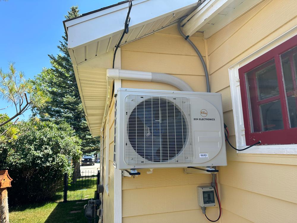 EG4 Hybrid Solar Mini-Split Air Conditioner Heat Pump AC/DC | 12000 BTU | SEER2 22 | Energy Star Certified | Plug-N-Cool Do-It-Yourself Installation - Customer Photo From Josh