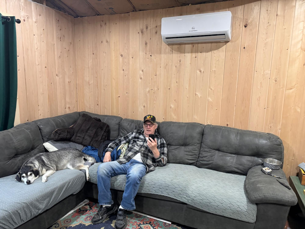 EG4 Hybrid Solar Mini-Split Air Conditioner Heat Pump AC/DC | 12000 BTU | SEER2 22 | Plug-N-Cool Do-It-Yourself Installation - Customer Photo From James Kroeker