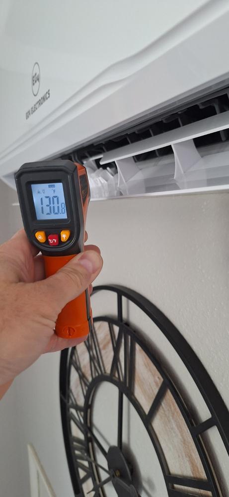 EG4 Hybrid Solar Mini-Split Air Conditioner Heat Pump AC/DC | 12000 BTU | SEER2 22 | Energy Star Certified | Plug-N-Cool Do-It-Yourself Installation - Customer Photo From Devon Taylor