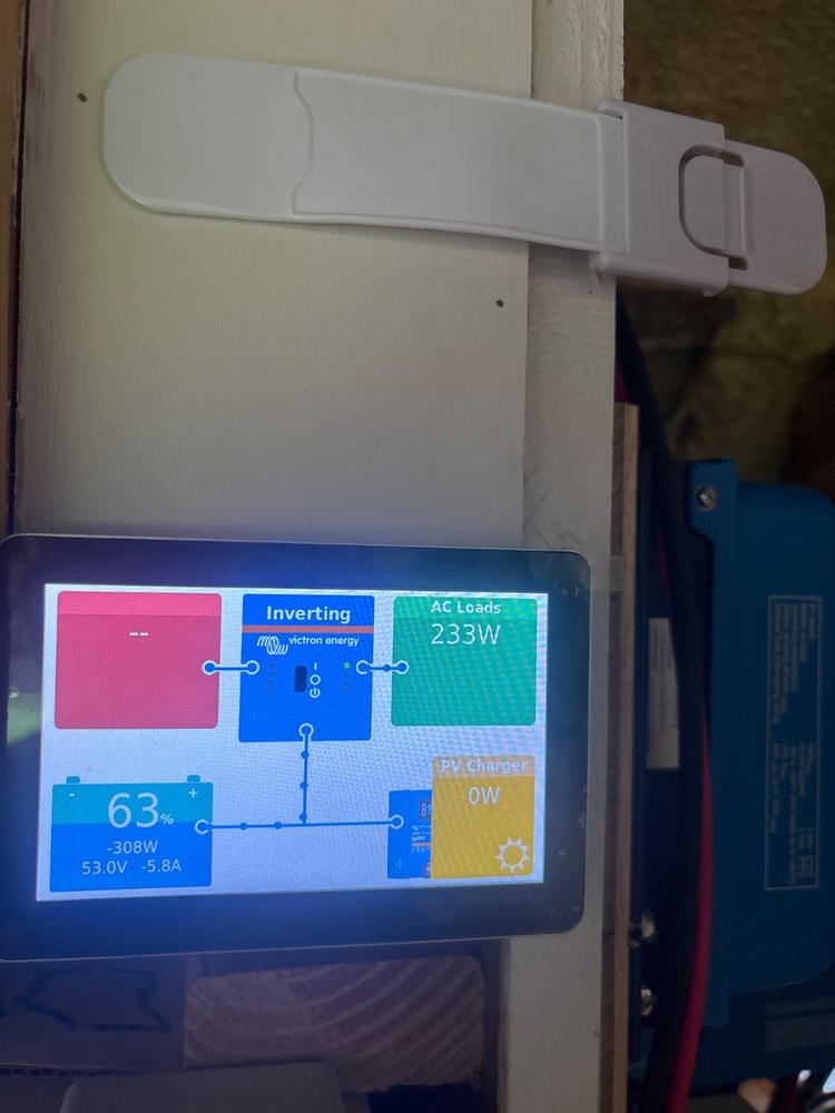 Victron Energy | GX Touch 50 - Customer Photo From Louis Lee