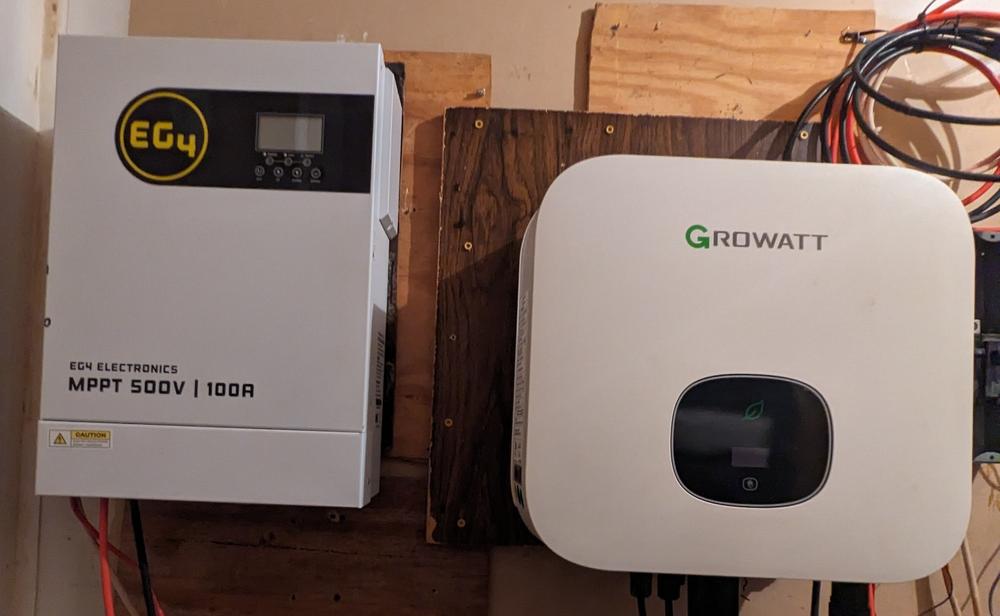 EG4 Solar Charge Controller MPPT | 500VDC 100A | MPPT100-48HV - Customer Photo From Stephen Gaertner