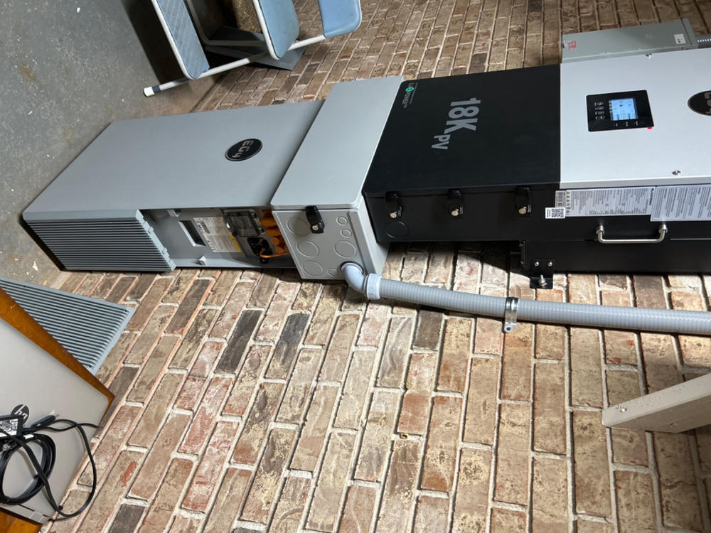 [Component of: BNDL-E0007-1X] EG4 PowerPro Conduit Box - Customer Photo From Byron Hall