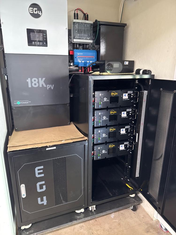 EG4 LL-S Lithium Battery | 48V 100AH | Server Rack Battery | UL1973, UL9540A | 10-Year Warranty - Customer Photo From Wilderich Pellengahr