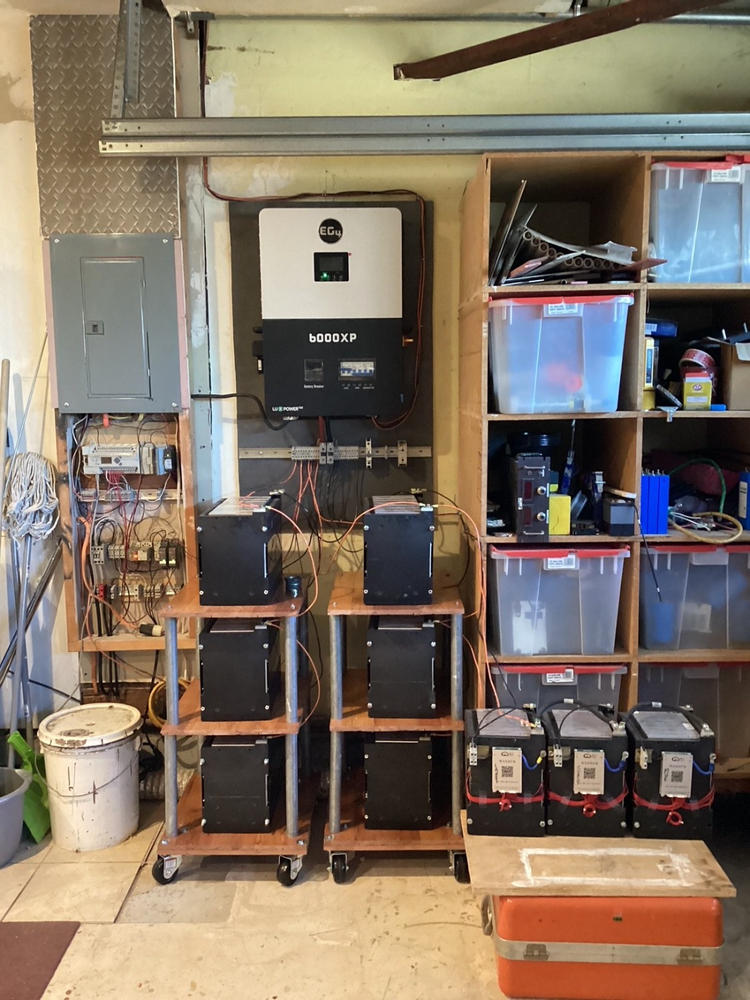 EG4 6000XP Off-Grid Inverter | 8000W PV Input | 6000W Output | 480V VOC Input | 48V 120/240V Split Phase | All-In-One Solar Inverter - Customer Photo From Joe McNeal