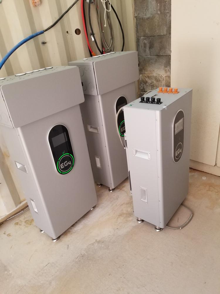 EG4-WallMount Indoor Battery | 48V 280Ah | 14.3kWh | Indoor | Heated UL1973, UL9540A | 10-Year Warranty (Pre-Order) - Customer Photo From Wayne DeSantis 