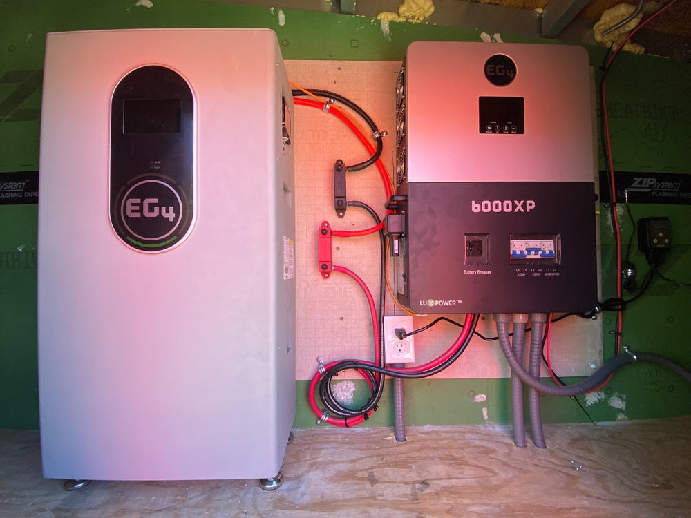 EG4-WallMount Indoor Battery | 48V 280Ah | 14.3kWh | Indoor | Heated UL1973, UL9540A | 10-Year Warranty - Customer Photo From Peter Huggler