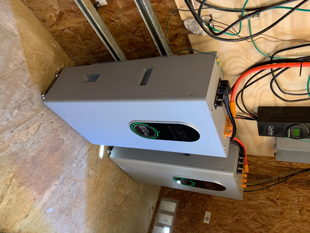 EG4-WallMount Indoor Battery | 48V 280Ah | 14.3kWh | Indoor | Heated UL1973, UL9540A | 10-Year Warranty (Pre-Order) - Customer Photo From David Lange