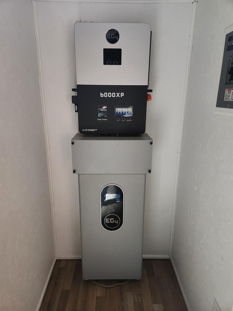 EG4-WallMount Indoor Battery | 48V 280Ah | 14.3kWh | Indoor | Heated UL1973, UL9540A | 10-Year Warranty - Customer Photo From Mickey Harman