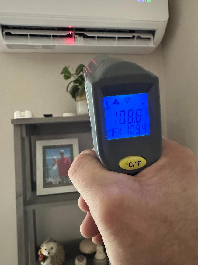 EG4 Hybrid Solar Mini-Split Kit | Energy Star Certified Air Conditioner Heat Pump AC/DC | 12000 BTU | SEER2 22 | +  1800 Watts of Solar PV [KIT-E0011] - Customer Photo From Peter Minion