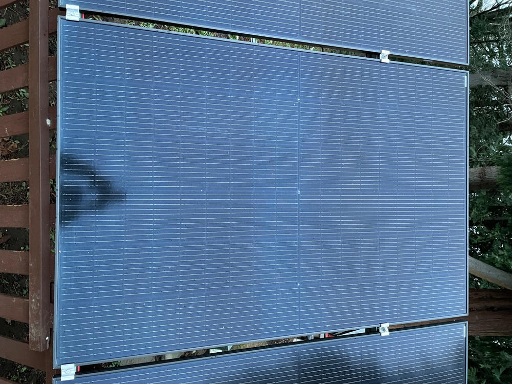 14.4kW Hyperion By Runergy 400w Bifacial Solar Panel (Black) | Up to 500W with Bifacial Gain | Full Pallet (36 Panels) - Customer Photo From Wilma Solomon