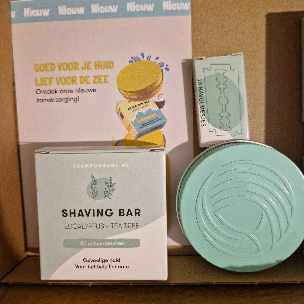 Shaving Bar Eucalyptus - Tea Tree - Customer Photo From JenniferAM
