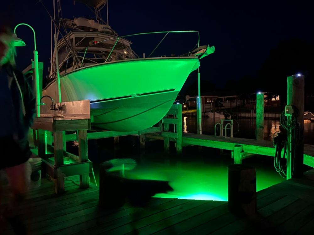 Super Bright 1100W Fish Attracting LED Lights Dock Light