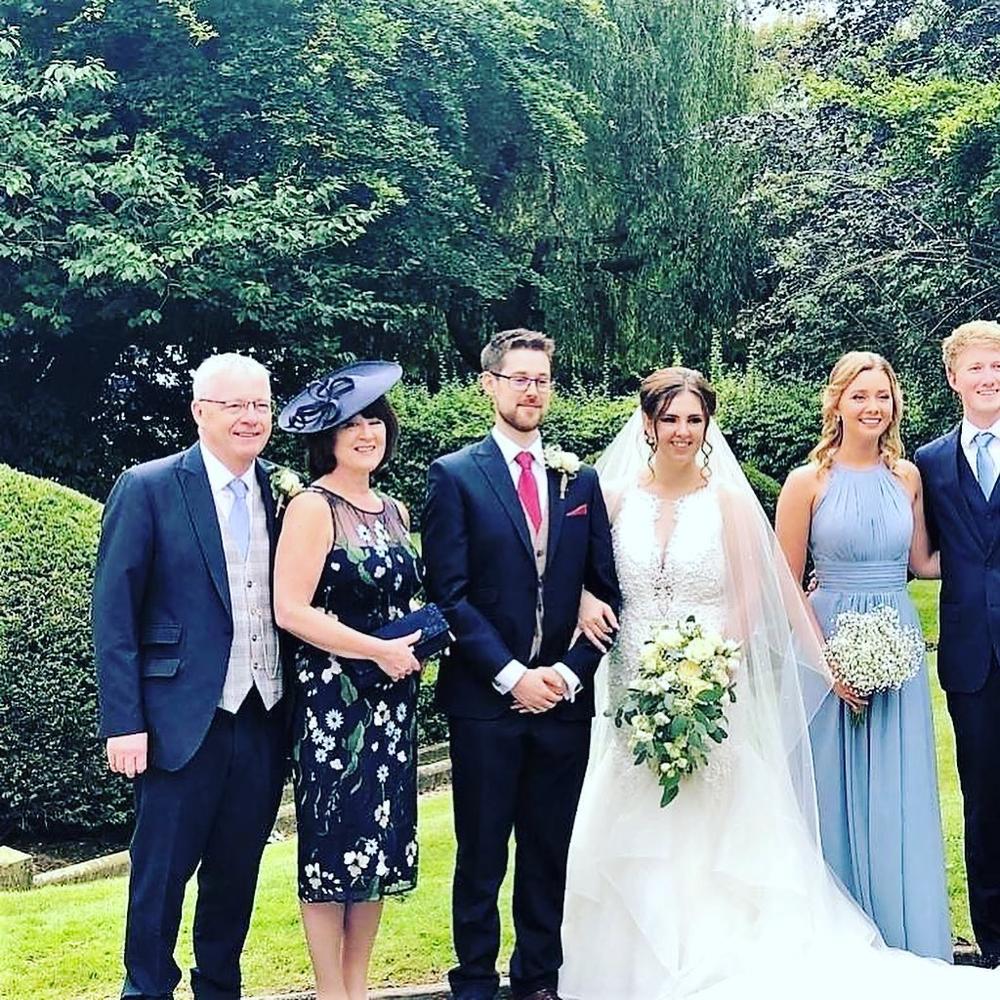 Chiffon Long Dresses with Lace Straps Wisteria Plus Size - Customer Photo From dawes