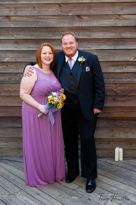 Illusion Neck Chiffon Full Length Dresses Wisteria Plus Size - Customer Photo From Amelia