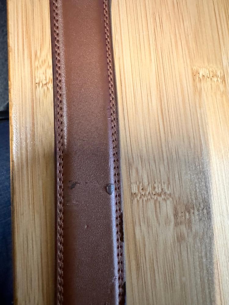35mm Light Brown Leather - Customer Photo From david