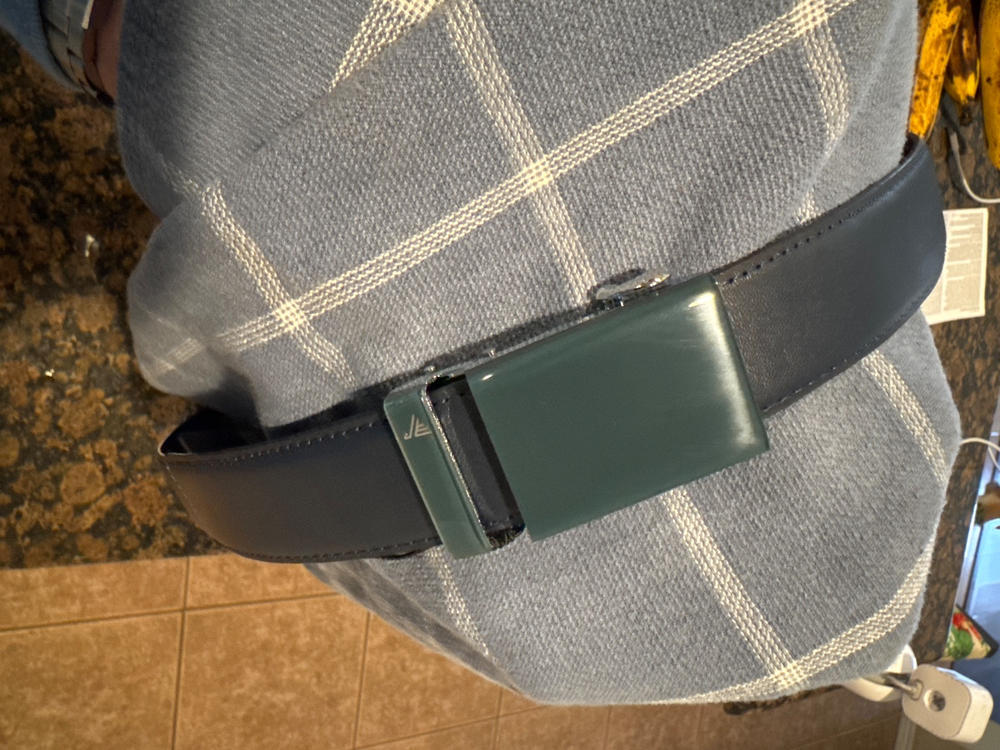 Navy Suede Full-Grain - Customer Photo From Kevin Cartas