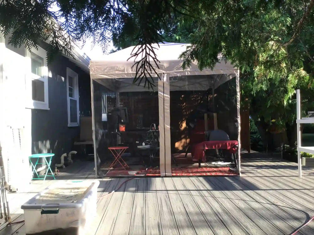 Screen tent deals for deck