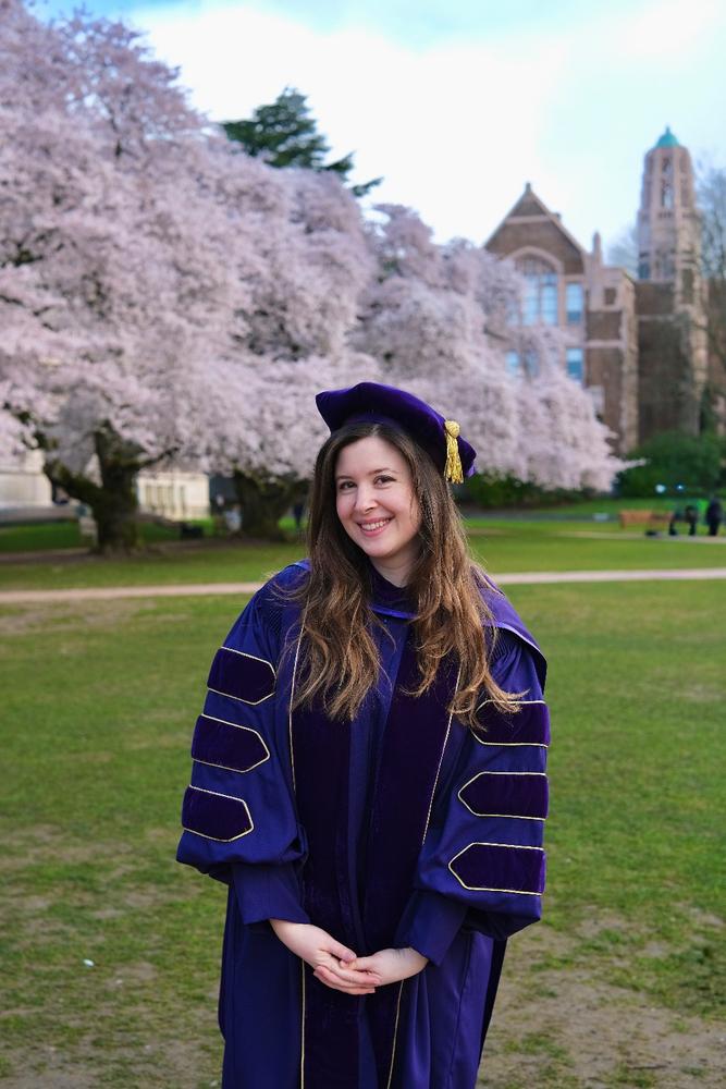 Complete Doctoral Regalia for University of Washington - Customer Photo From Anonymous