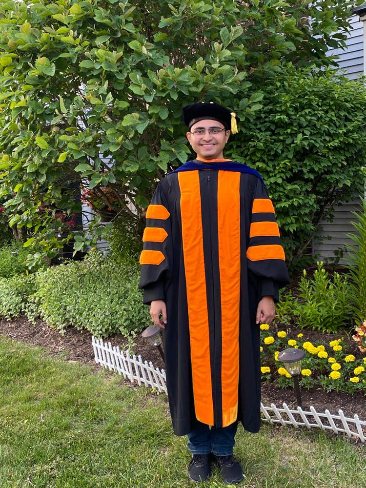 Complete Doctoral Regalia Rental for Princeton University - Customer Photo From Tanujay Saha