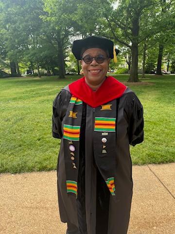 Premium Black Complete Regalia Rental - Customer Photo From Anonymous